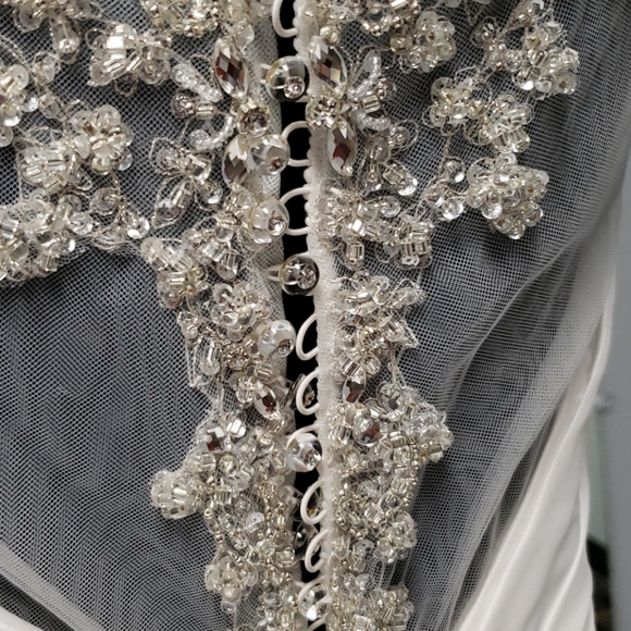 NWT Maggie Sottero wedding, beaded, size 8, mermaid - Picture 6 of 7